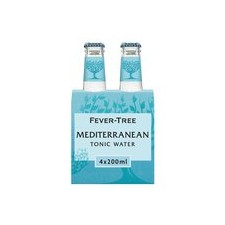 Fever Tree Mediterranean Tonic Water 4 x 200ml