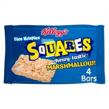 Kelloggs Rice Krispies Chewy Marshmallow Squares 4 x 28g