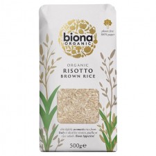 Biona Organic Risotto Rice Brown 500g
