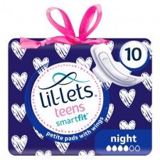 Lillets Teens Ultra Towels Night 10 per pack