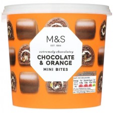 Marks and Spencer Chocolate and Orange Mini Bites 310g 