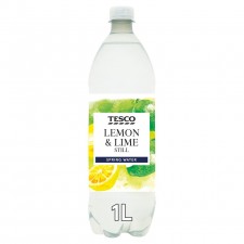 Tesco Lemon and Lime Flavoured Still Water 1 Litre
