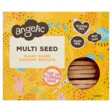 Angelic Gluten Free Multi Seed Crackers 150g