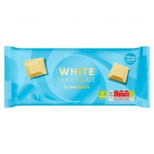 Sainsburys White Chocolate Fairtrade 200g