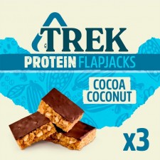 Trek Protein Cocoa Coconut Flapjack Multipack 3 x 50g