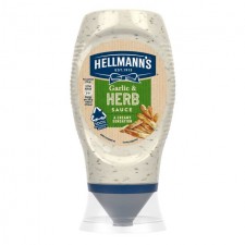 Hellmanns Garlic And Herb Sauce 250Ml