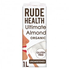 Rude Health Organic Ultimate Almond Drink 1Ltr