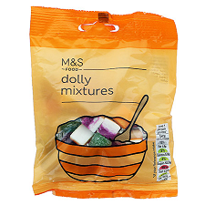 Marks and Spencer Dolly Mixtures 65g