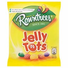 Retail Pack Rowntrees Jelly Tots 36 x 42g Bags