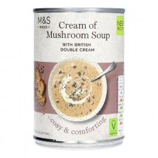 Marks and Spencer Simply Cream of Mushroom Soup 400g