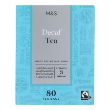 Marks and Spencer Decaffeinated Tea 80 Teabags