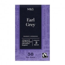 Marks and Spencer Earl Grey Tea 50 Teabags