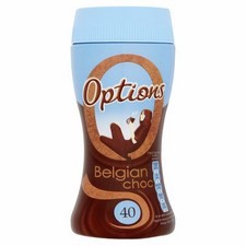 Options Belgian Chocolate 220g