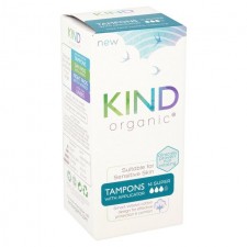 Kind Organic Applicator Tampons Super 14 per pack