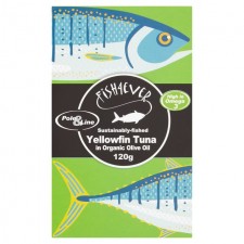 Fish 4 Ever White Tuna in Organic Olive Oil 120g