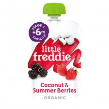 Little Freddie Organic Coconut and Summer Berries 100g