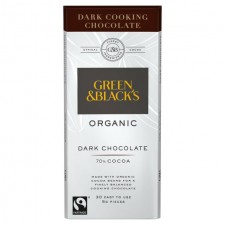 Green and Blacks Organic Dark Cooking Chocolate 150g