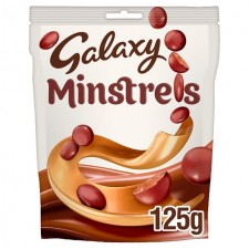 Retail Pack Galaxy Minstrels Large Bag 15 x 125g