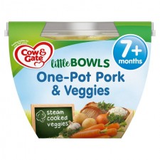 Cow And Gate Little Bowl 7 Months Pork and Veggies Meal 200g
