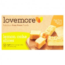 Lovemore Gluten and Wheat Free Lemon Cake Slices 5 per pack