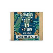 Faith in Nature for Men Blue Cedar Pure Hand Made Soap 100g