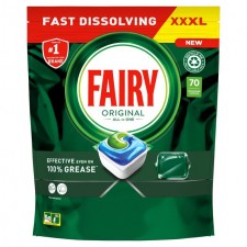 Fairy All In One Original Dishwasher Tablets 70 per pack