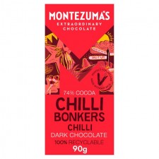 Montezumas Organic Dark Chocolate and Chilli 90g