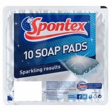 Spontex Soap Filled Pads 10 per pack
