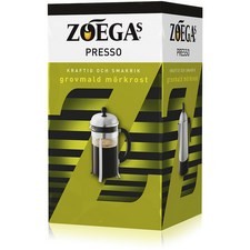 Zoega Presso Dark Roast Ground Coffee for Cafetiere 450g