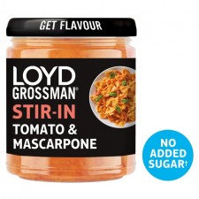 Loyd Grossman Tomato and Mascarpone Stir In Sauce 185g