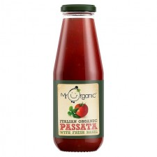 Mr Organic Passata and Basil 690g