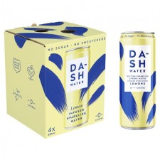 Dash Water Lemon 4 x 330ml