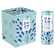 Dash Water Cucumber 4 x 330ml