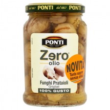 Ponti Zero Olio Grilled Champignon Mushrooms 314ml