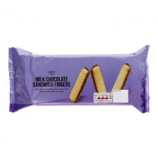 Marks and Spencer Milk Chocolate Sandwich Fingers Twin Pack 300g
