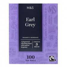 Marks and Spencer Earl Grey Tea 100 Teabags