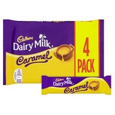 Cadbury Dairy Milk Caramel 4 x 37g