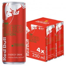 Red Bull Red Edition Watermelon 4 x 250ml Cans