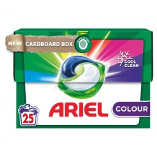 Ariel 3in1 Colour Pods Washing Capsules 25 Washes