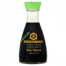 Kikkoman Soy Sauce Less Salt 150Ml