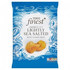 Tesco Finest Lightly Salted Crinkle Cut Crisps 150g