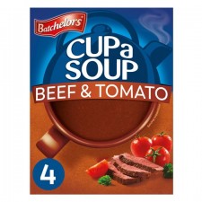 Batchelors Cup A Soup Original Beef And Tomato 4 Sachets