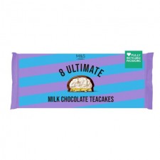 Marks and Spencer Ultimate Milk Chocolate 8 Teacakes 240g