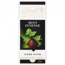 Lindt Excellence Intense Dark Mint Chocolate 100g  