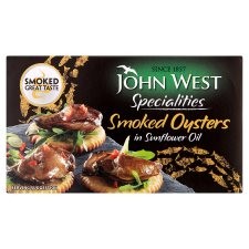 John West Smoked Oysters in Sunflower Oil 85g 