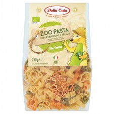 Dalla Costa Tri Colour Organic Zoo Pasta 250g