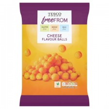 Tesco Free From Cheese Flavored Balls 150g
