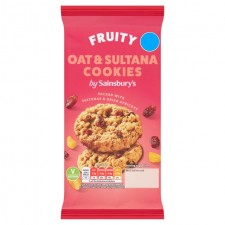 Sainsburys Oat and Sultana Cookies 200g