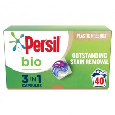 Persil 3 in 1 Bio Washing Capsules 40 Pack