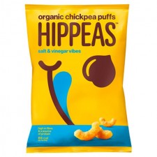 Hippeas Organic Chick Pea Puffs Salt and Vinegar Vibes 78g